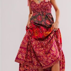 Free People Bluebell Maxi Dress - Tropicana Combo